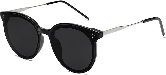 SOJOS Classic Trendy Round Sunglasses Womens Mens Oversized Large Shades UV400 Vacation Sunnies S... | Amazon (US)