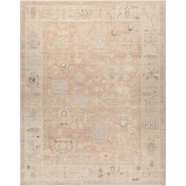 Becki Owens x Surya Marlene Vintage Pink Area Rug | Wayfair North America