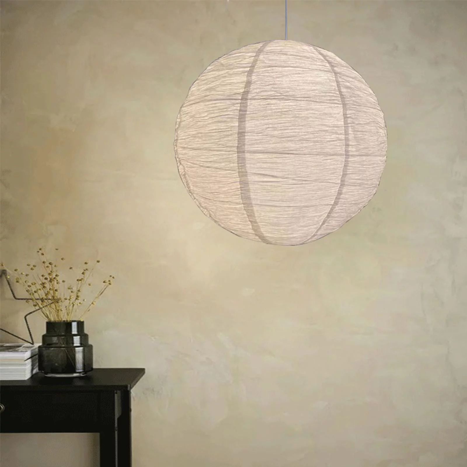Pendant Light Lampshade Paper Lantern Ceiling Light Pendants Fixture Hanging Lighting for Living ... | Walmart (US)