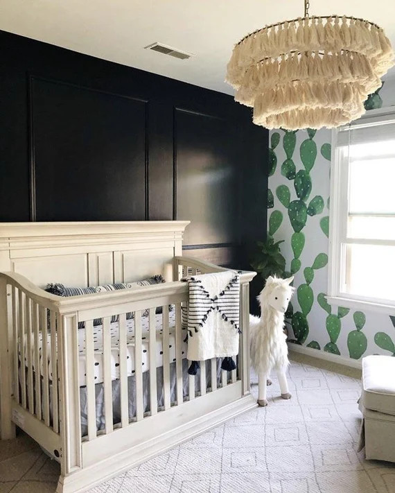 Cacti Removable Wallpaper //Self Adhesive Wallpaper | Etsy (US)