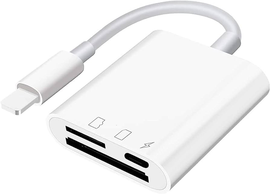 Micro SD Card /Memory Card Reader for iPhone iPad, Plug and Play Trail Camera Viewer, Simultaneou... | Amazon (US)