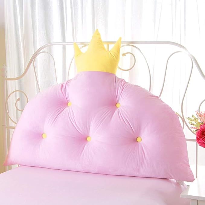 Cushions Crown Princess Children's Room Bed Pillow Cushion Backrest Korean Big Soft Bag(Length 18... | Amazon (US)