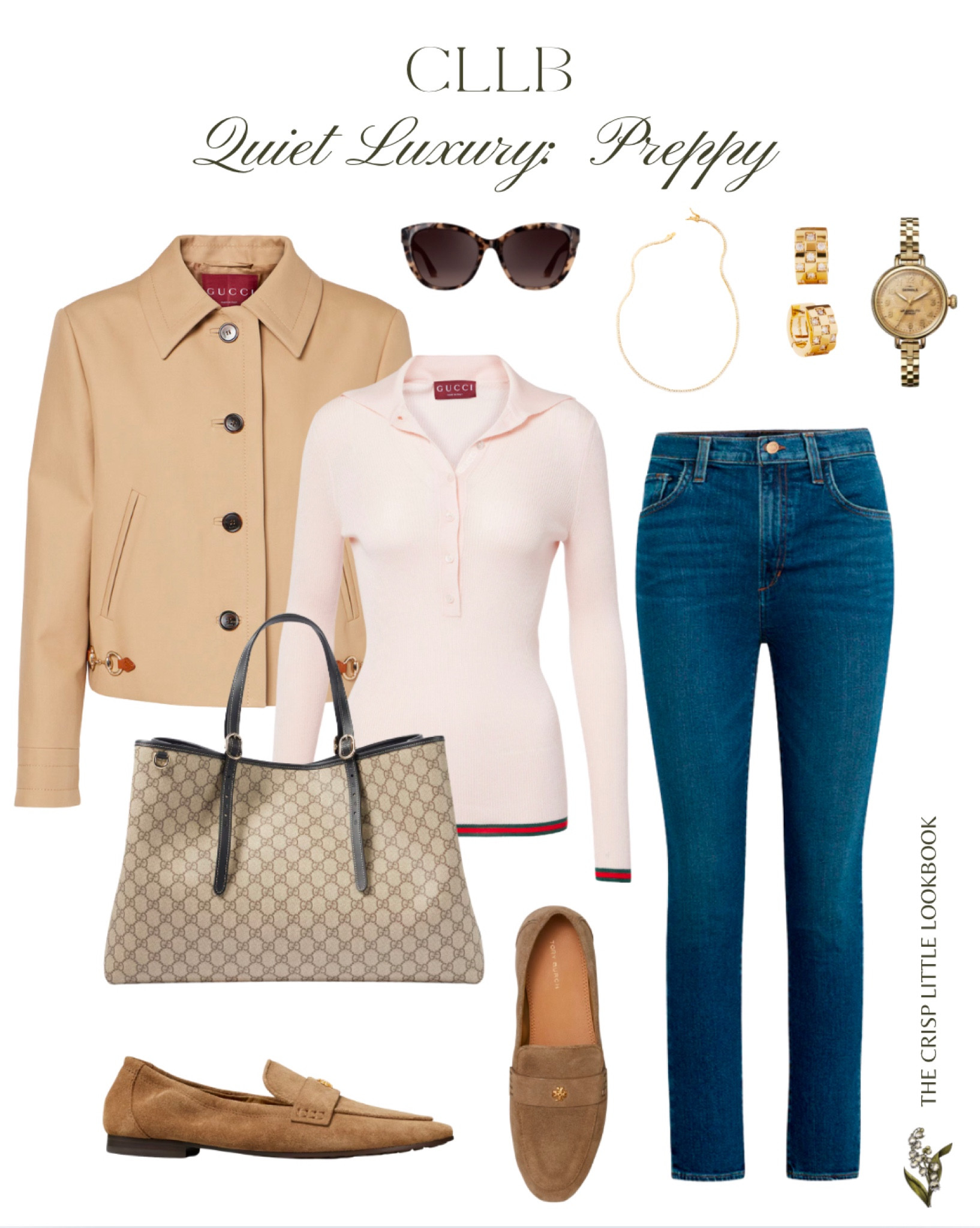 Preppy quiet luxury: elegant neutrals with understated details luxurious cashmere and suede ✨ 

#LTKOver40 #LTKItBag #LTKStyleTip