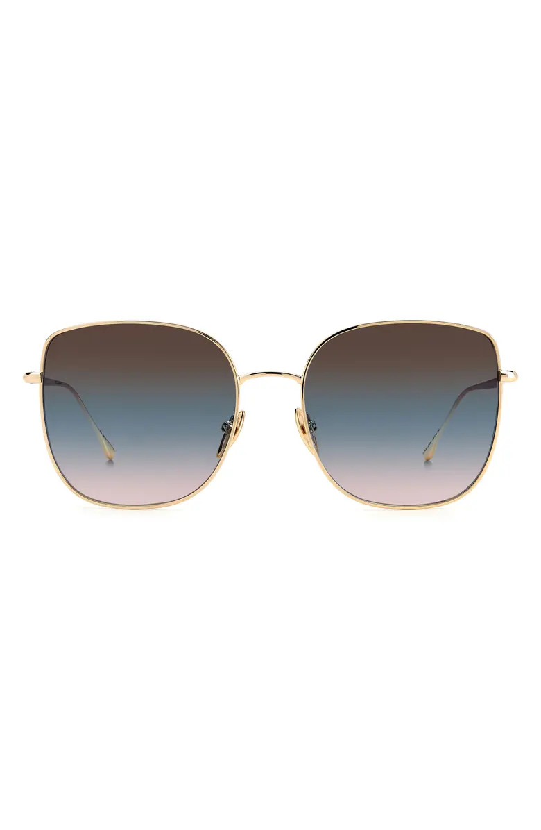 58mm Gradient Square Sunglasses | Nordstrom