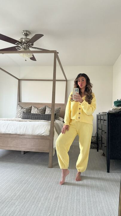 Obsessed with this sweater set & color from Free People! It also comes in multiple other colors 💛✨🫶🏼 

 #LTKStyleTip