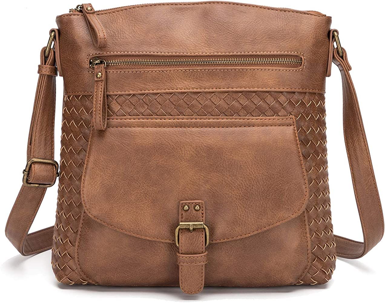 KouLi Buir Crossbody Purses for Women - PU Leather Shoulder Handbags Sling Bag Crossboby Bags Med... | Amazon (US)