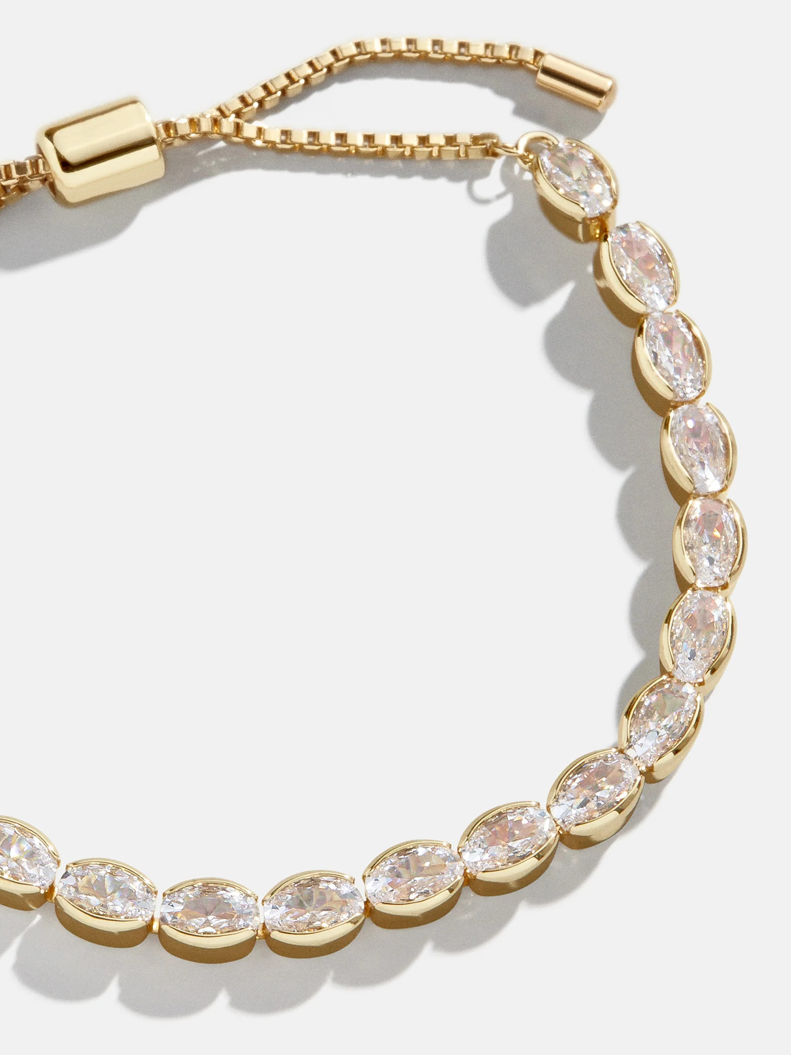 Bridget Cubic Zirconia Tennis Bracelet - Oval | BaubleBar (US)