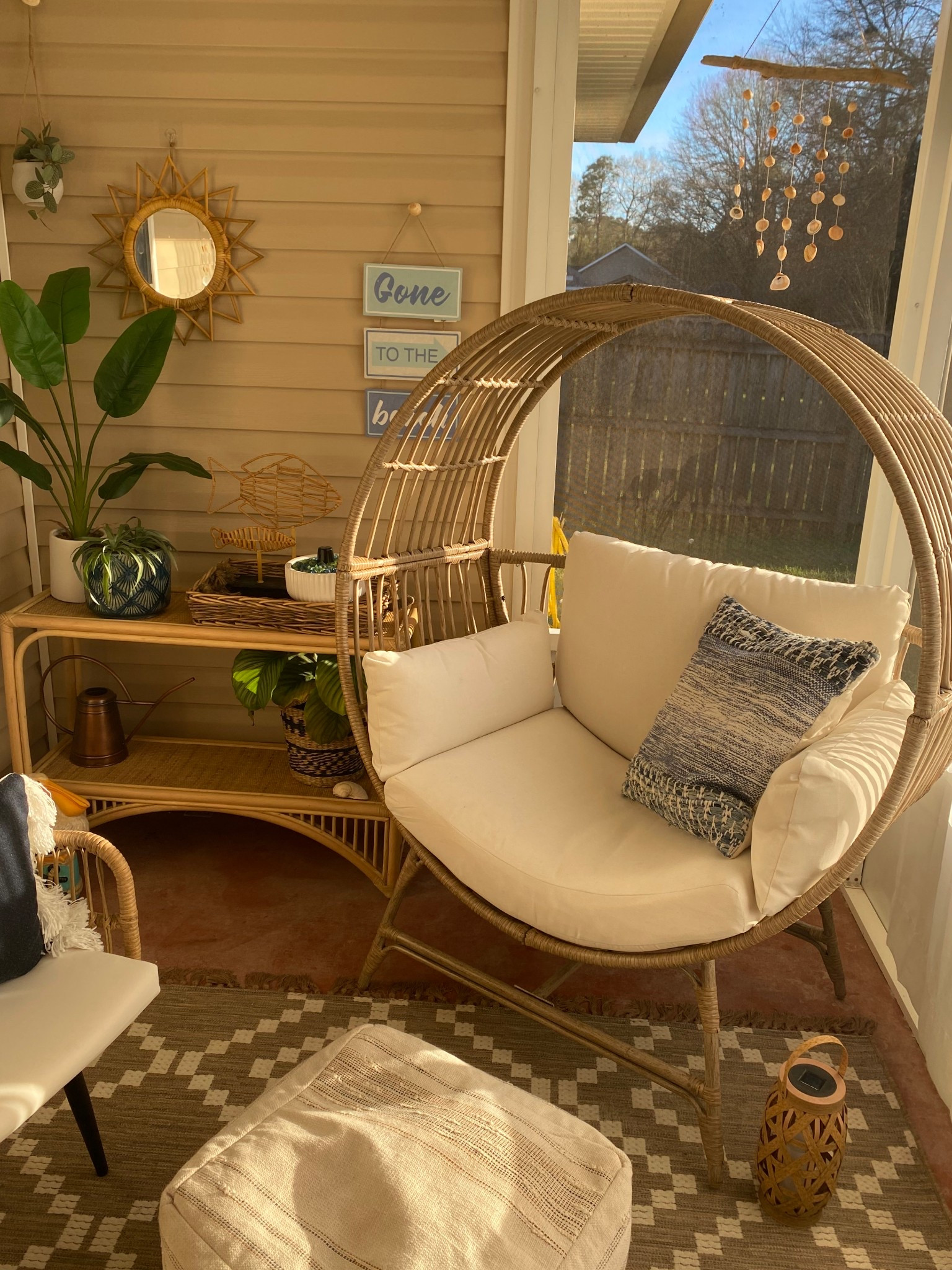 Favorite patio chair is back again this year 

#LTKSeasonal #LTKHome