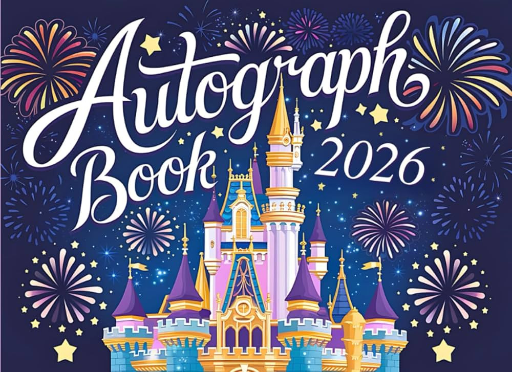 Autograph Book 2025: A Keepsake for Kids to Capture Signatures and Photos of Theme Park Adventure... | Amazon (US)