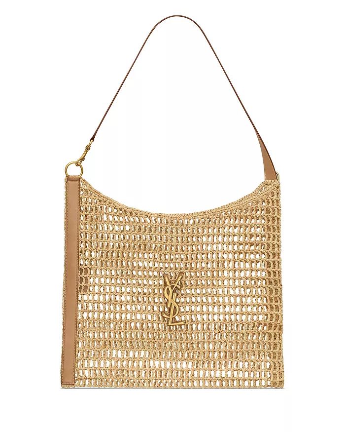 Oxalis Raffia Crochet and Vegetable-Tanned Leather Handbag | Bloomingdale's (US)