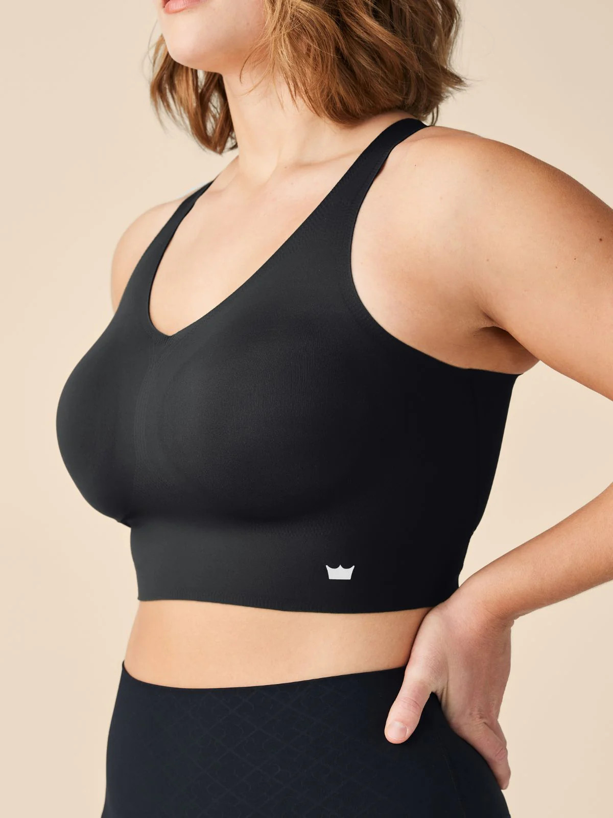 Boss Longline Bra - Black | SHEFIT
