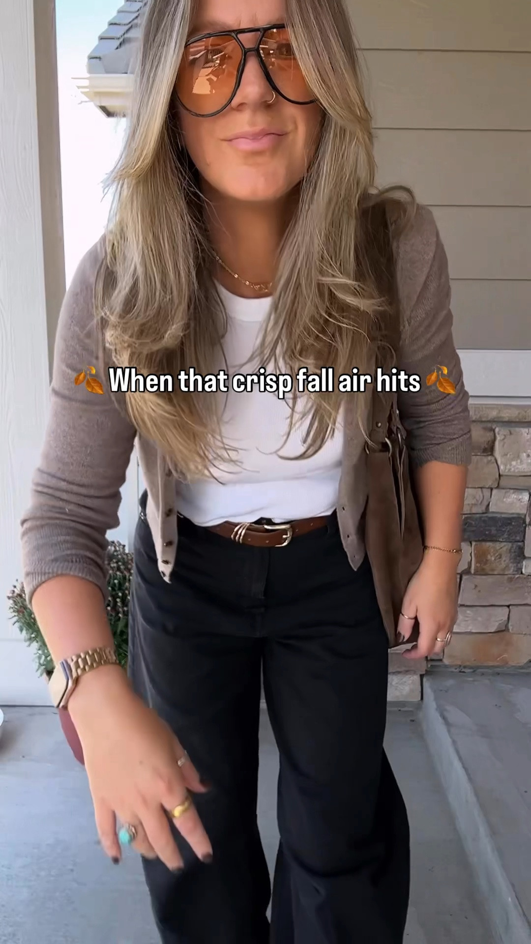 🍁Medium cardigan (I prefer them a bit bigger, so would normally get an XL) 
🍁Large reg tank (I have a TON of these! Also come in lengths!) 
🍁30 TALL jeans (cuffed them, 20% off and already ordered a second color) 
🍁11 mules
🍁bag is my fav! A splurge but worth it, I have it in 2 colors 
🇨🇦 I added the Canadian links to the end 

#LTKTall #LTKOver40 #LTKMidsize