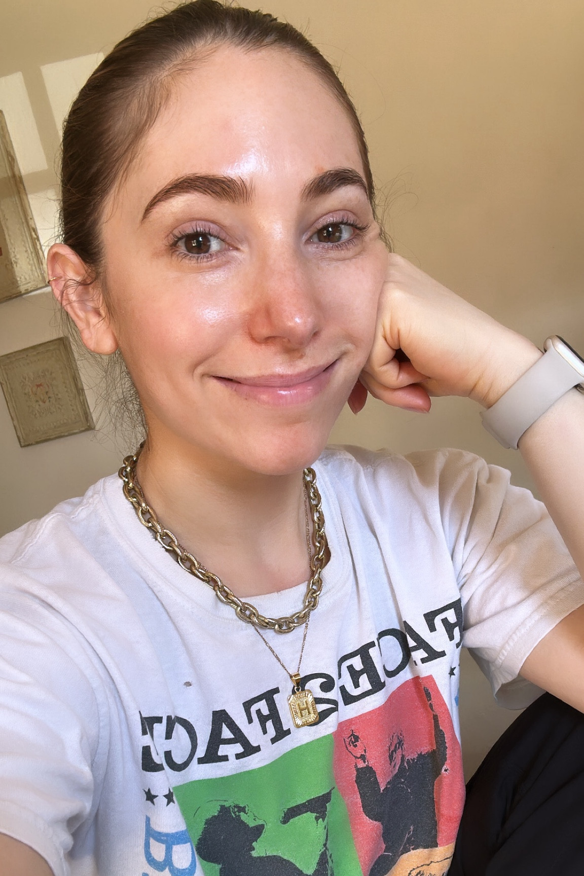 Today’s necklace stack! 

Gold, Gold Chain, Necklace, Layered Jewelry 

#LTKstyletip #LTKSeasonal #LTKGiftGuide