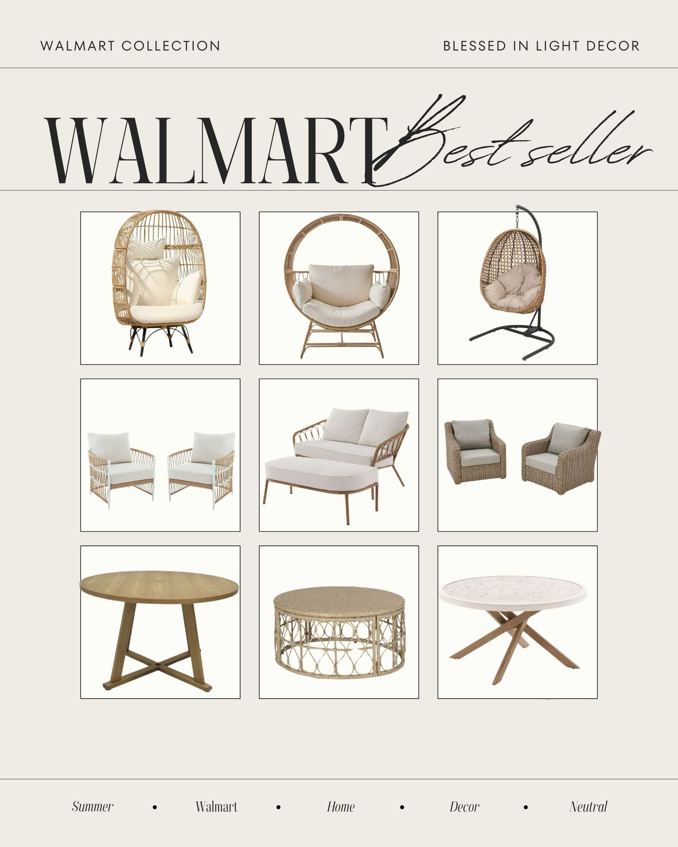 Walmart best seller#walmartfinds #walmartshopping #neutralstyle #neutrals #walmart #walmartpatner@walmartstyle #outdoors #bestseller @walmart 

#LTKsalealert #LTKhome #LTKstyletip