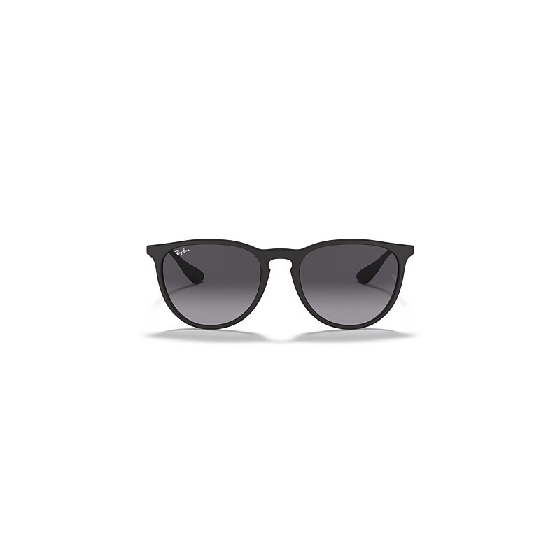 Ray-Ban Erika Classic Sunglasses Black Frame Grey Lenses 57-18 | Ray-Ban (US)