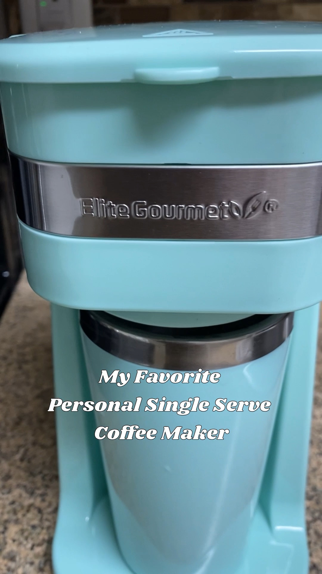 Personal Single Serve (Home or Travel) Compact Coffee Maker! Who knew I could get so excited about a coffee maker but this makes a quick 14 ounce cup & comes with a thermos. I use for sports weekends, home, hotels, or places I'm not sure the coffee situation and need a super quick cup. #traveltip #travelfavorites #momlife #momtip 

#LTKTravel #LTKActive #LTKFamily