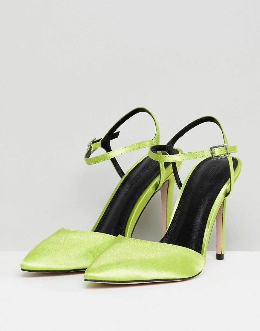 ASOS DESIGN Pascala Pointed Heels-Yellow | ASOS (Global)