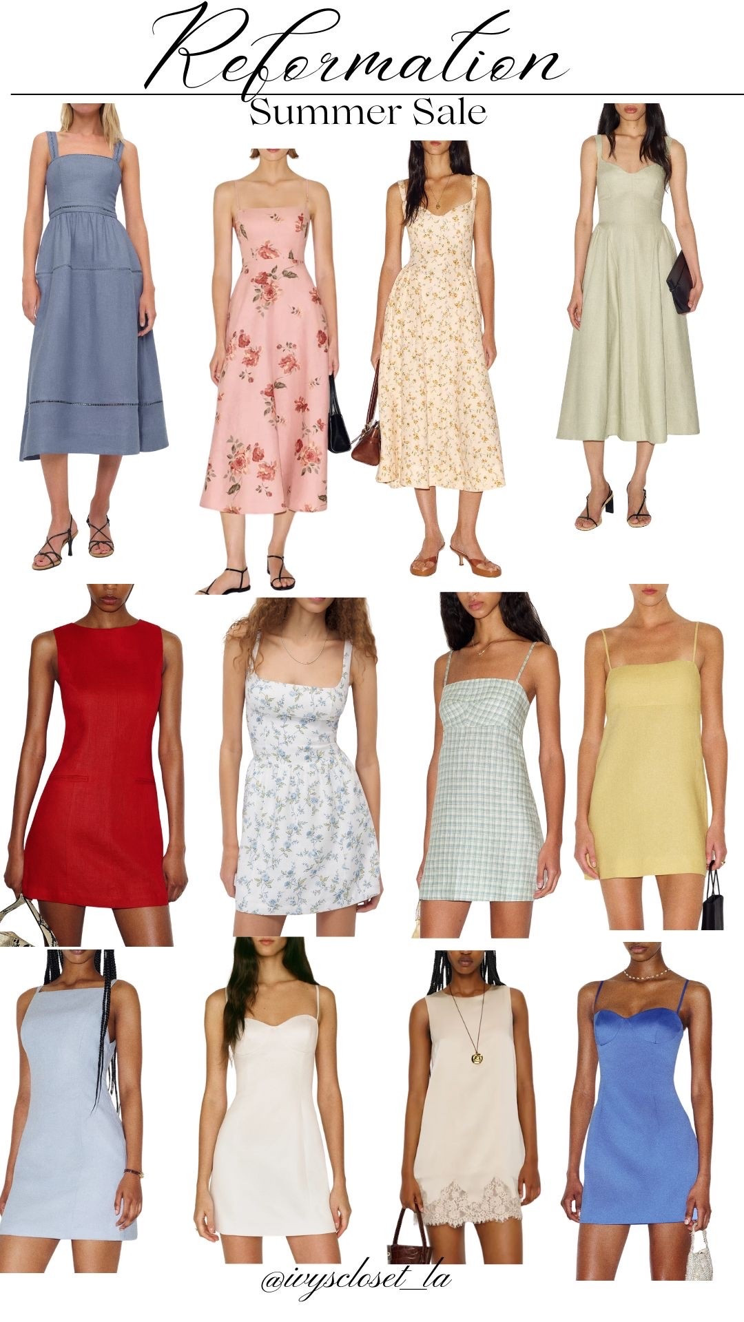 Reformation summer sale

#LTKSaleAlert #LTKSeasonal #LTKPetite