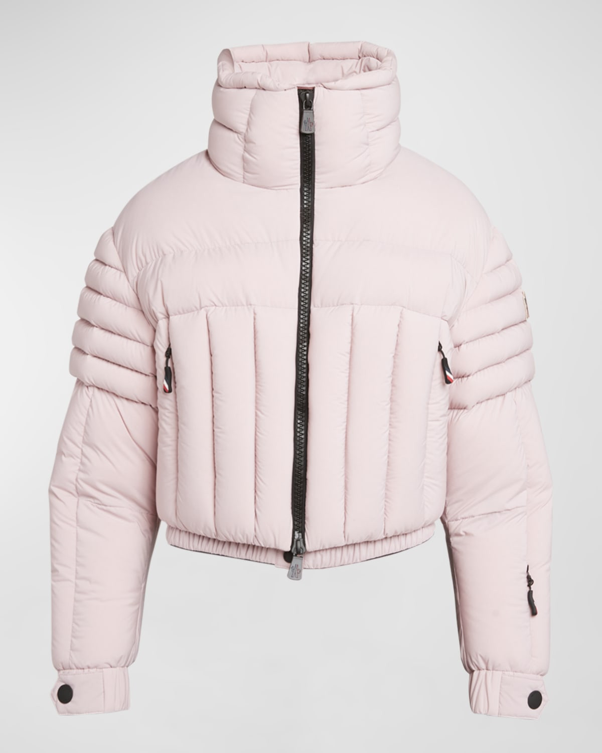 Flims Cropped Puffer Bomber Jacket | Neiman Marcus