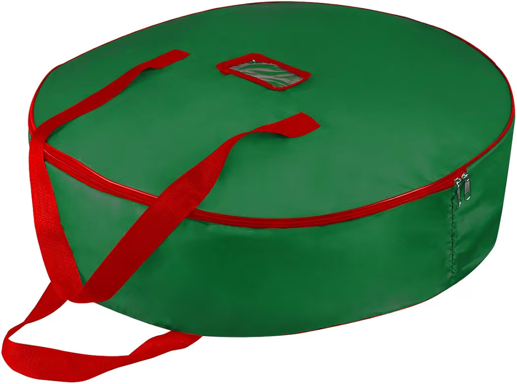 30" Christmas Wreath Storage Container Bag - Christmas Large Garland Ornament Wreath Container - ... | Amazon (US)