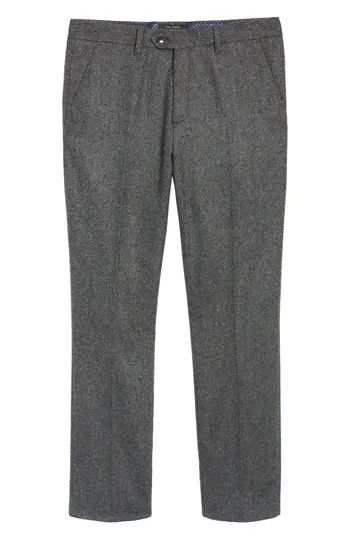 Men's Ted Baker London Modern Slim Fit Trousers, Size 28R - Black | Nordstrom
