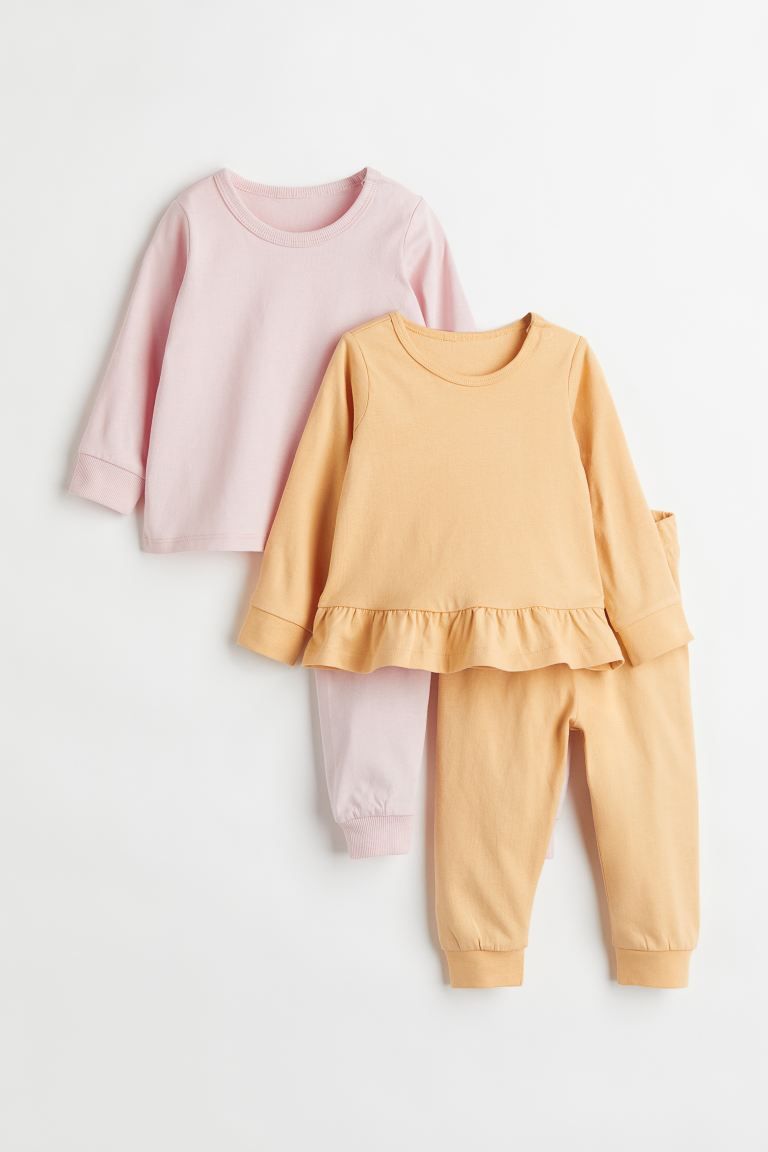 2-pack Cotton Pajamas | H&M (US)