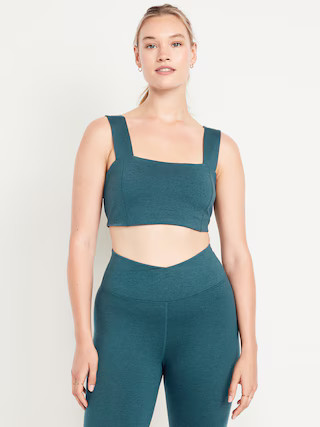Light Support CloudComfy Bandeau Sports Bra | Old Navy (US)