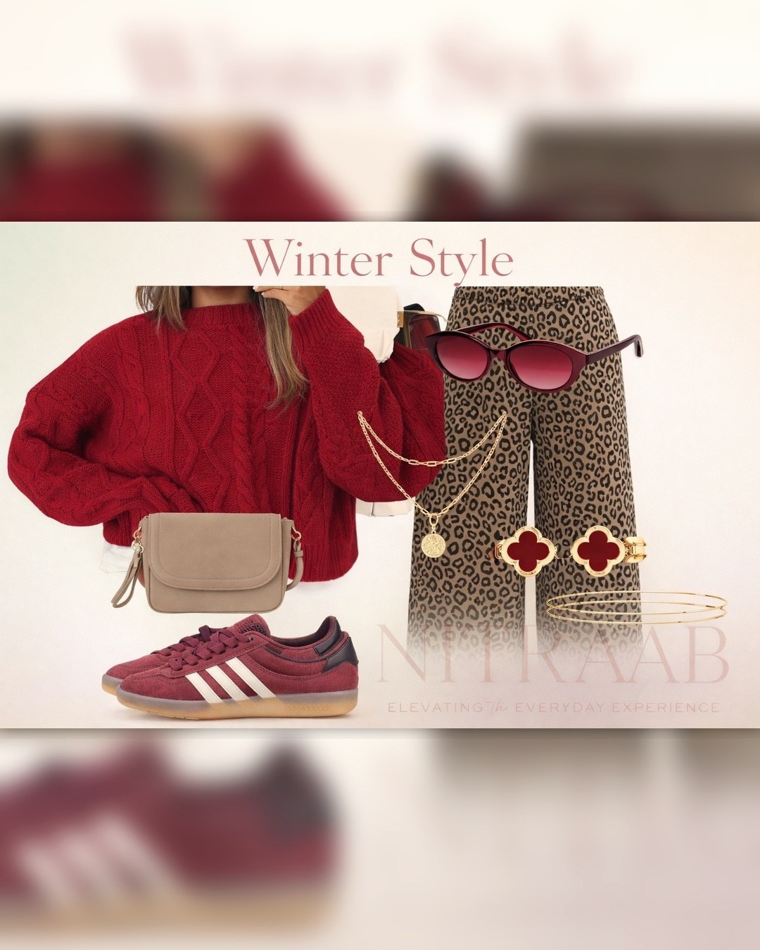 Casual but cute — my kind of outfit.
Cozy sweater, a pop of print, and comfy sneakers… this is perfect for errands, lunch dates, or just feeling put together without trying too hard. I linked everything (plus a few similar options) below so you can recreate the look.

everyday outfit // mom style // casual chic // leopard pants outfit // winter outfit inspo // comfy sneakers // NitraaB style // LTK fashion finds //
