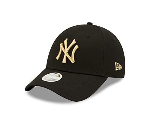 New Era New York Yankees - Cap Hut Kopfbedeckung - - Strapback-Verschluss verstellbar - Damen Frauen - schwarz gold - One-Size | Amazon (UK)