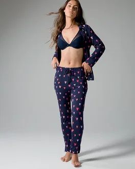 Tassel Ankle Pajama Pants | SOMA