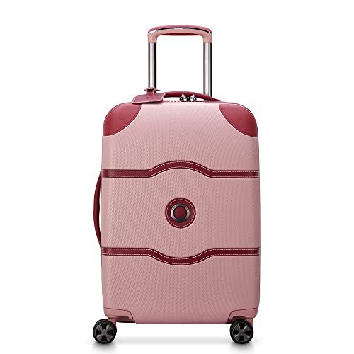 DELSEY Paris Chatelet Hardside 2.0 Luggage with Spinner Wheels, Pink, Carry-on 21 Inch | Amazon (US)