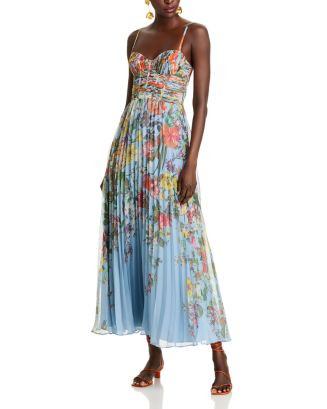 AQUA Floral Dress - Exclusive   | Bloomingdale's Women | Bloomingdale's (US)