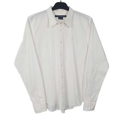 RALPH LAUREN White Shirt Oxford Long Sleeve Casual Cotton Womens 12 | eBay UK