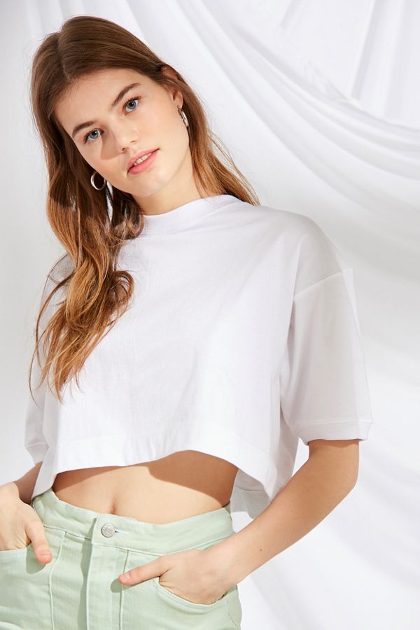 Urban Renewal Remnants Crew-Neck Cropped Tee | Urban Outfitters (US and RoW)