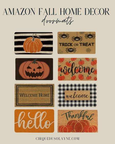  Welcome autumn in style with these fall doormat inspirations!

 #FallDecor #DoorwayDelights #AutumnWelcome #SeasonalStyle #HomeInspo #FallIsHere #FrontPorchDecor #CozyEntrance #amazonfall #amazonfalldecor #amazonhome #amazonhalloween #halloweendecor #cozyhome #homedecorinspo #pumpkins #pumpkindecor 

#LTKhome #LTKSeasonal #LTKstyletip