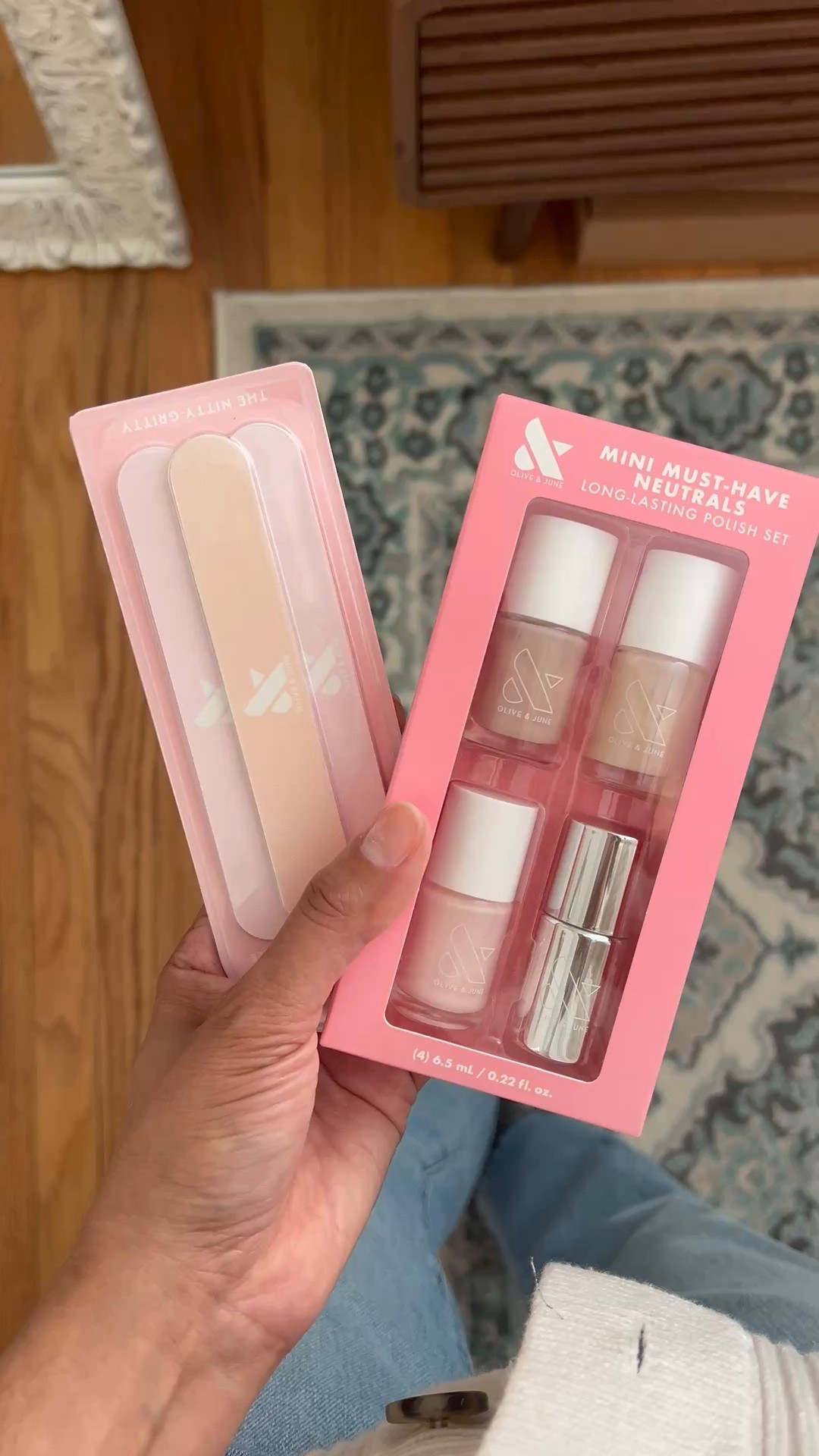 My absolute favorite nail kit/neutral colors. It goves me the perfect manicure for work. 
Kit by Olive & June 💕 Target finds 

#LTKBeauty #LTKSeasonal