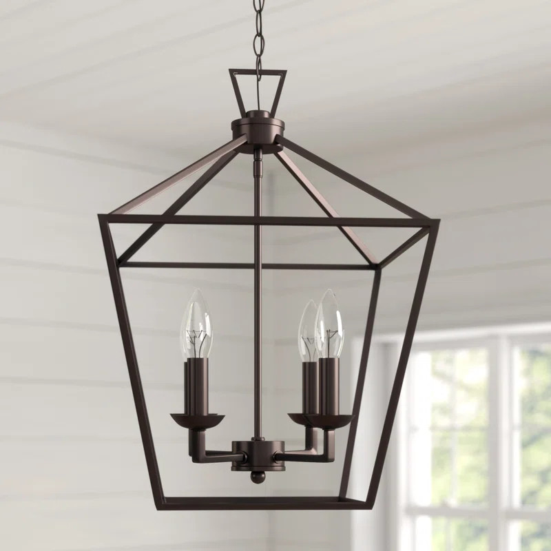 Carmen 4 - Light Lantern Geometric Pendant | Wayfair North America