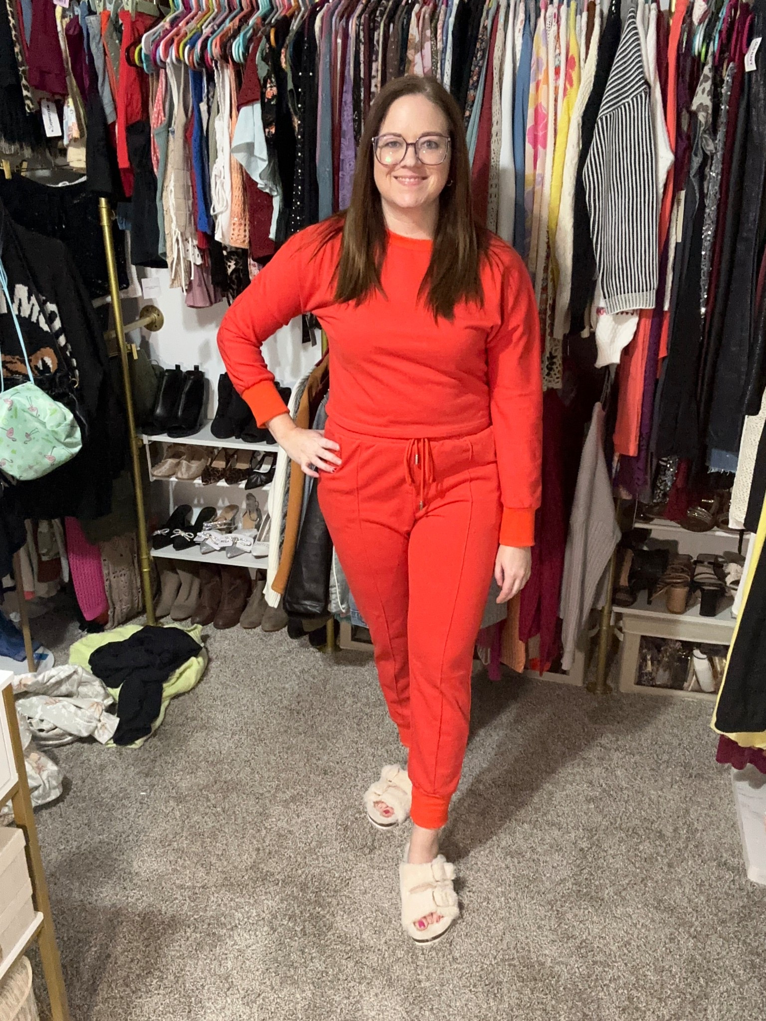 This set is no longer available in Amazon. The brand is zesica and I pinned a couple sets that are similar.

Working from home outfit
Lounge sets


#LTKmomlife