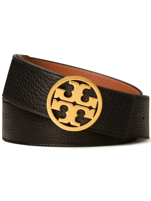 Tory Burch Miller Reversible Belt | Black | FARFETCH UK | Farfetch Global