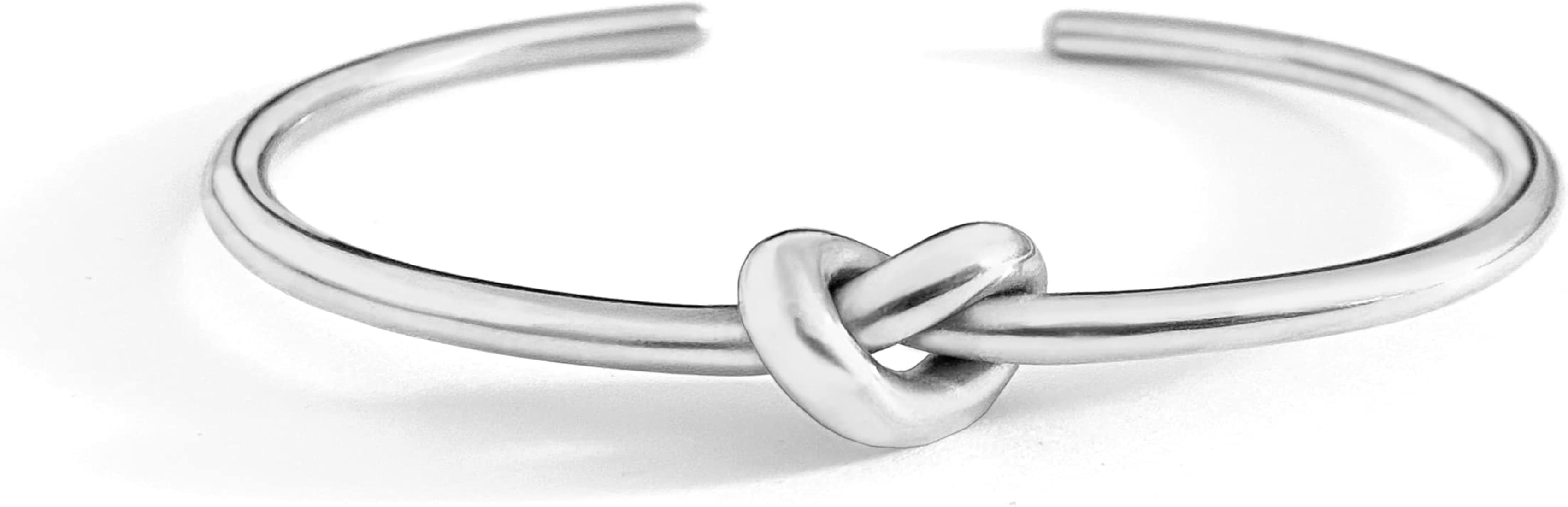 Altitude Boutique Cuff Bangle Gold Bracelets for Women | Tie The Knot Love Bracelet for Bridesmai... | Amazon (US)