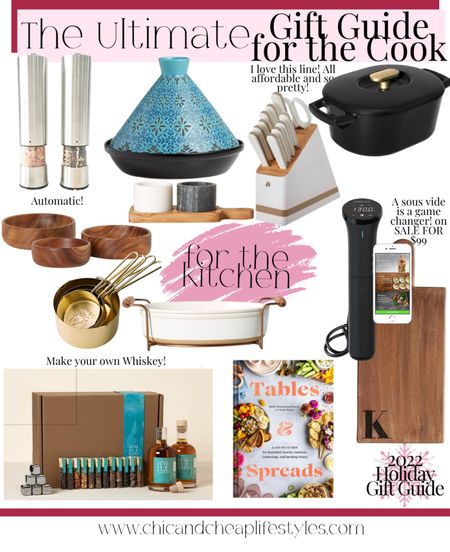 Gift guide for the foodie or chef in your life! My husband is one of these and I know he would love this stuff! 

Gift guide
Chef gifts 
Gift guide for kitchen
Kitchen gift guide
Foodie gift guide 

#LTKHoliday #LTKGiftGuide