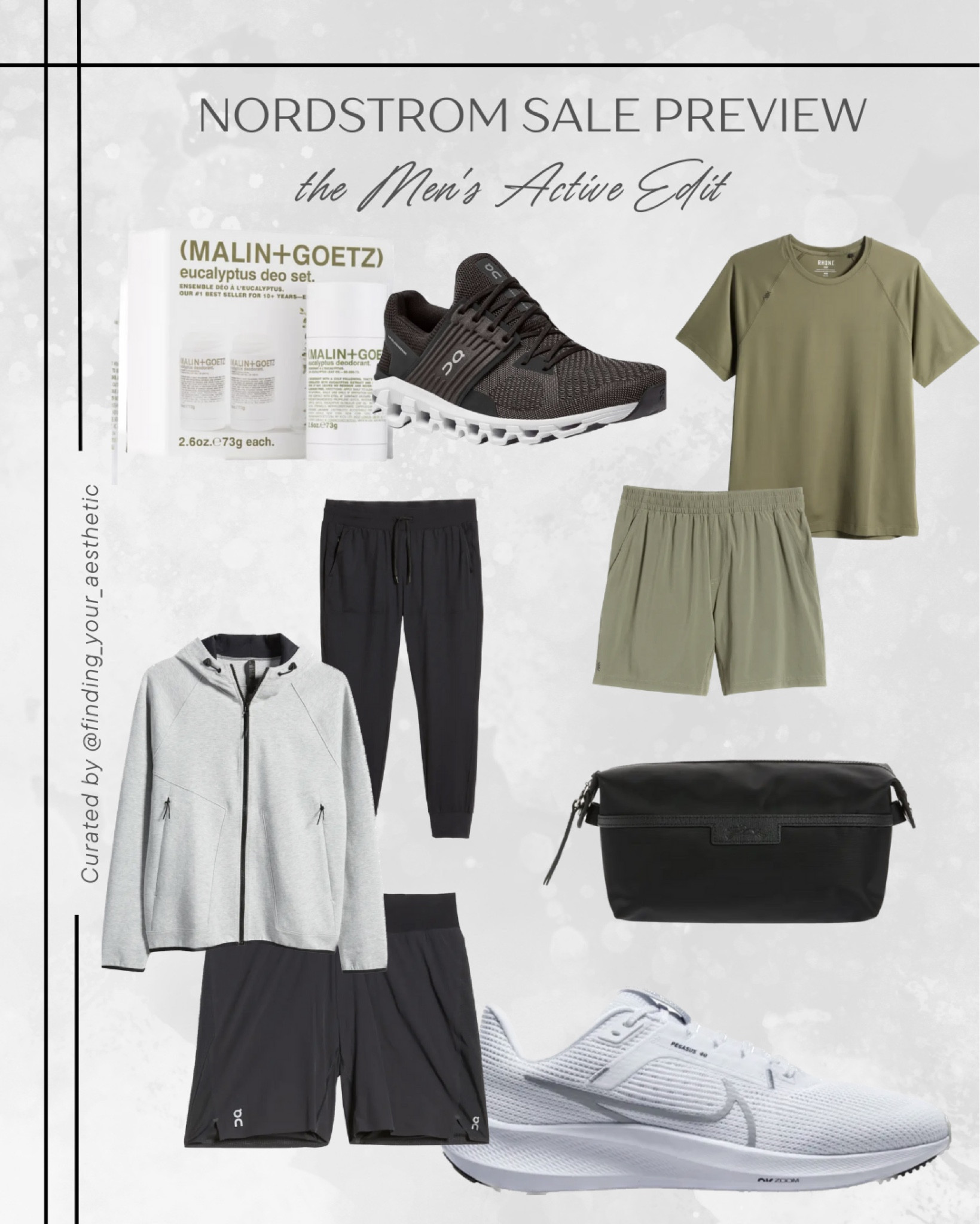 Nordstrom Anniversary Sale men's fitness and active finds 

On running shoes, on cloud, running shoes, nike sneakers, running shorts, workout shorts, fitness shorts, active jacket zip up, Zella, toiletry kit, gym kit, malin goetz, gym clothes men, Rhone shirt, men's active clothes, Nike sneaker white, Nike running, black joggers, men's joggers, Nike air zoom, nike Pegasus running shoe

#LTKFitness #LTKmens #LTKxNSale