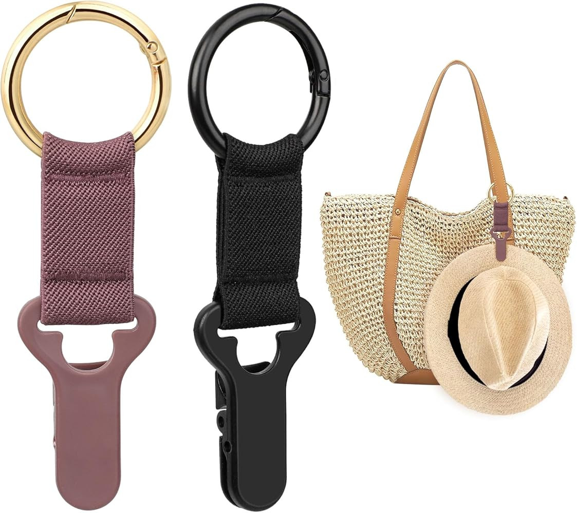 Niveaya Hat Clip for Travel on Bag - 2 Pack, Vacation Beach Cruise Essentials Accessory for Trave... | Amazon (US)
