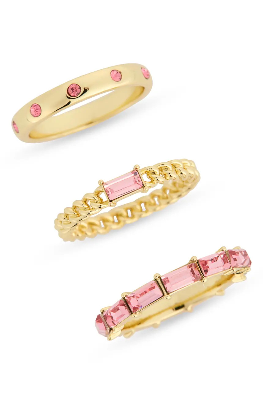 Covet Set of Three CZ Rings | Nordstromrack | Nordstrom Rack
