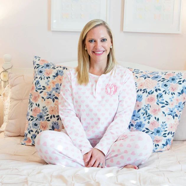 Darling Hearts  Mom Pajamas | Classic Whimsy