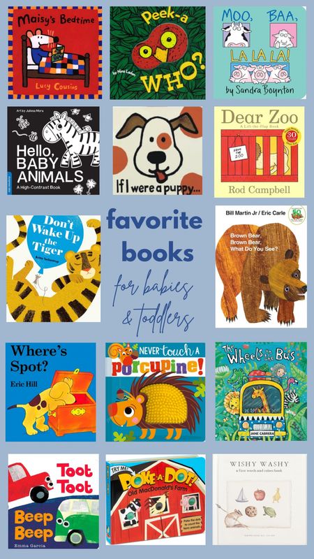 favorite books for babies & toddlers

baby books, toddler books, children’s books, Amazon book list 

#LTKKids #LTKBaby