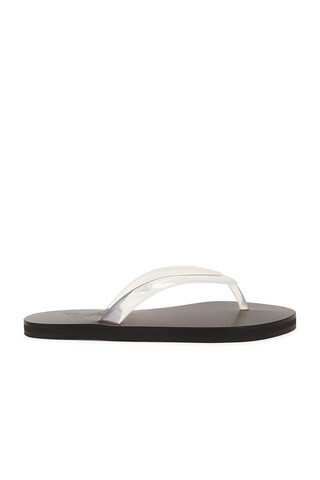 Ancient Greek Sandals Saionara Jelly Flip Flop in Clear - Neutral. Size 39 (also in 36, 37, 38, 40). | FWRD 