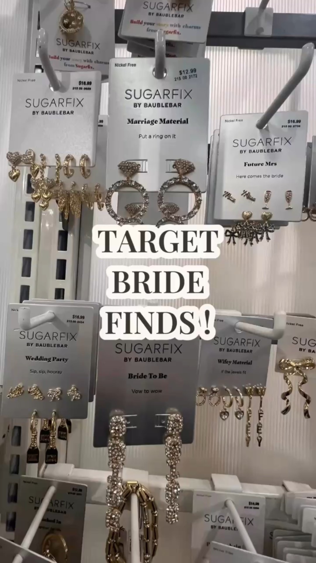 TARGET BRIDE FINDS !
whether you are getting ready to go to the chapel or to the bachelorette target has the cutest accessories for our brides to be. this is for my lucky 2025 brides who get to celebrate love and adorable bridal finds to wear. cheers to you and these accessories.

#LTKWedding #LTKSaleAlert #LTKWatchNow