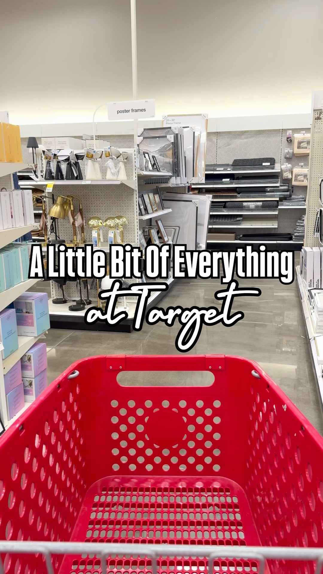 A little bit of everything at Target!