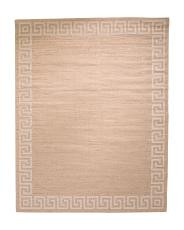 Made In Turkey 8x10 Indoor Outdoor Saybrook Greek Key Border Area Rug | TJ Maxx